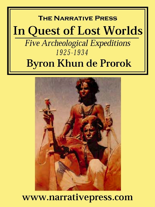 Title details for In Quest of Lost Worlds by Byron Khun de Prorok - Available